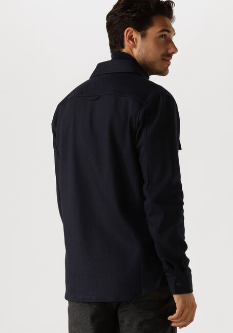 Blauwe PROFUOMO Overshirt OVERSHIRT KNITTED - large