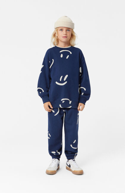 Donkerblauwe MOLO Sweater MONTI - large