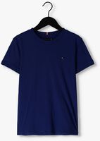 Blauwe TOMMY HILFIGER T-shirt ESSENTIAL COTTON TEE