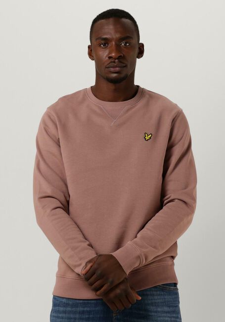 Roze LYLE & SCOTT Trui CREW NECK SWEATSHIRT - large