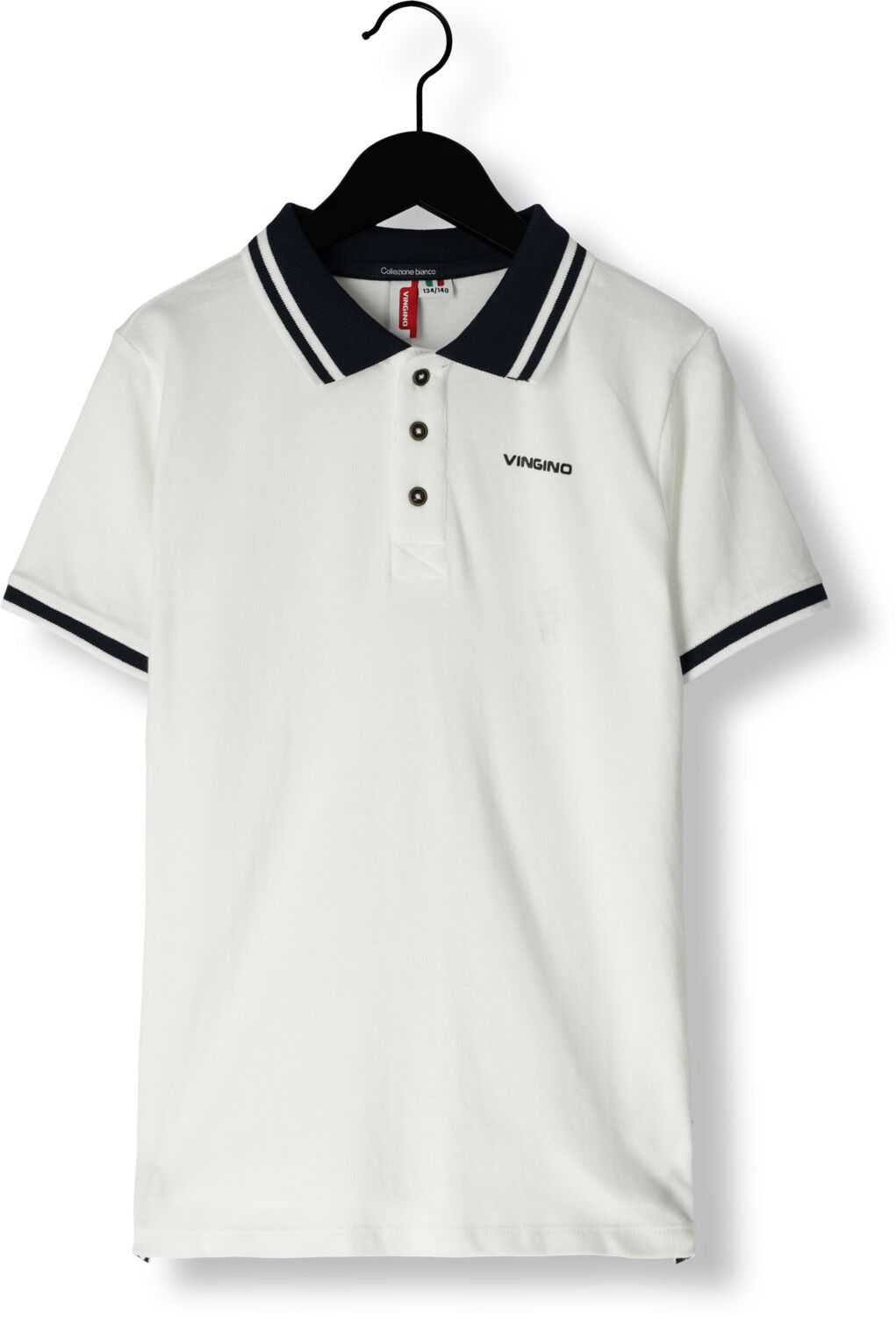 VINGINO Jongens Polo's & T-shirts Kep Wit