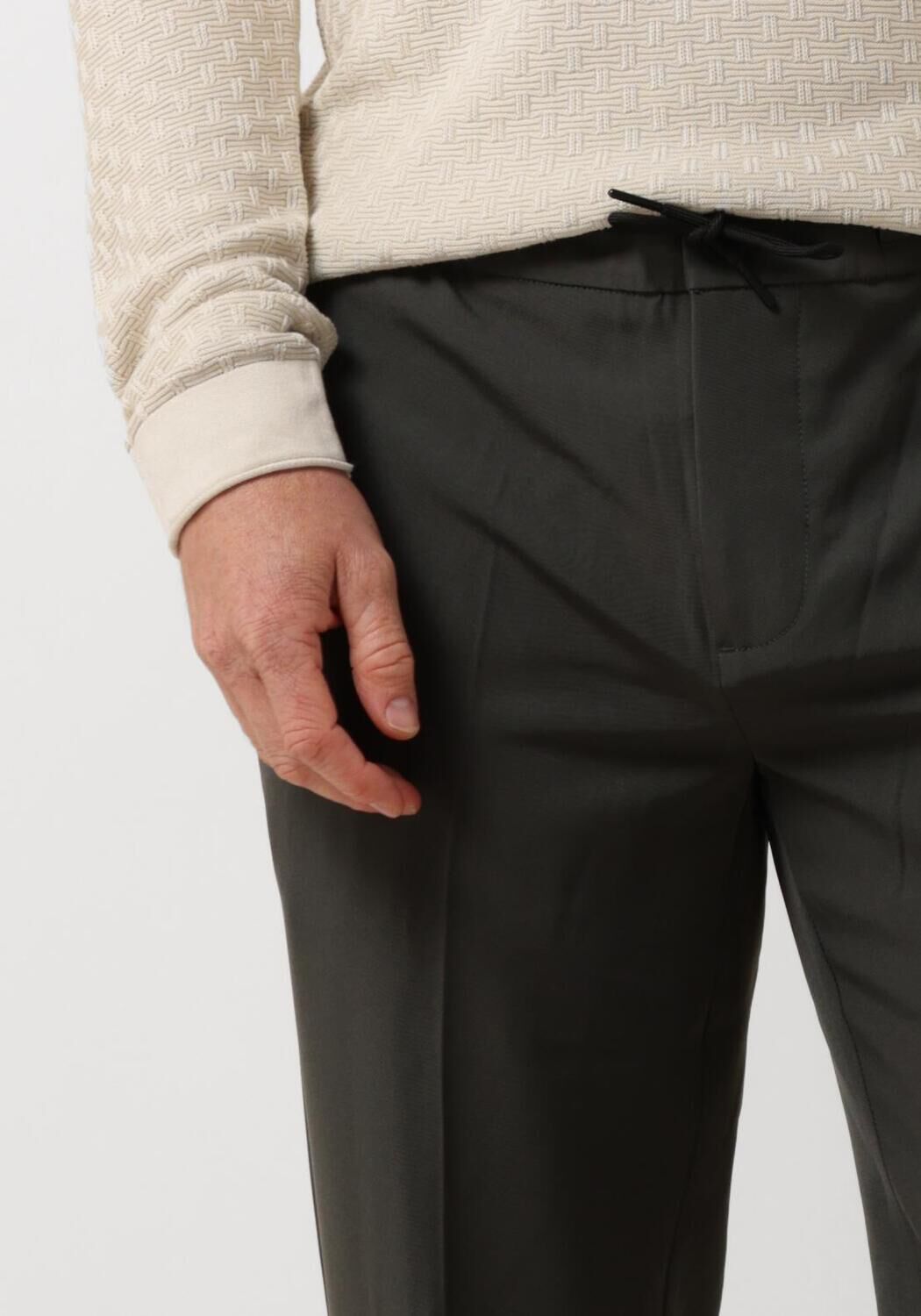 CAST IRON Heren Broeken Chino Tech Stretch Groen