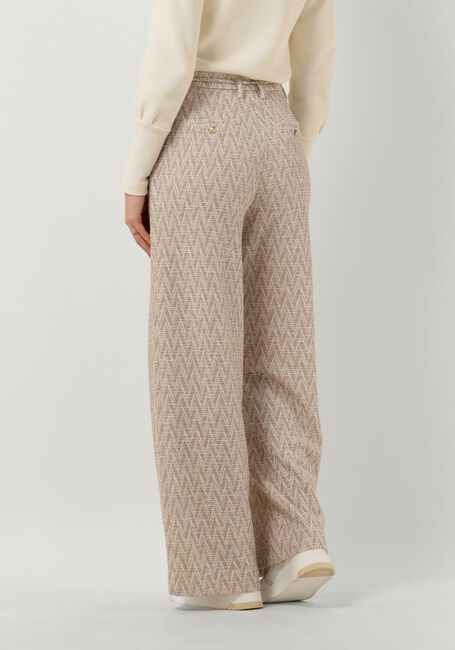 Bruine VANILIA Pantalon ZIG ZAG SPARKLE - large