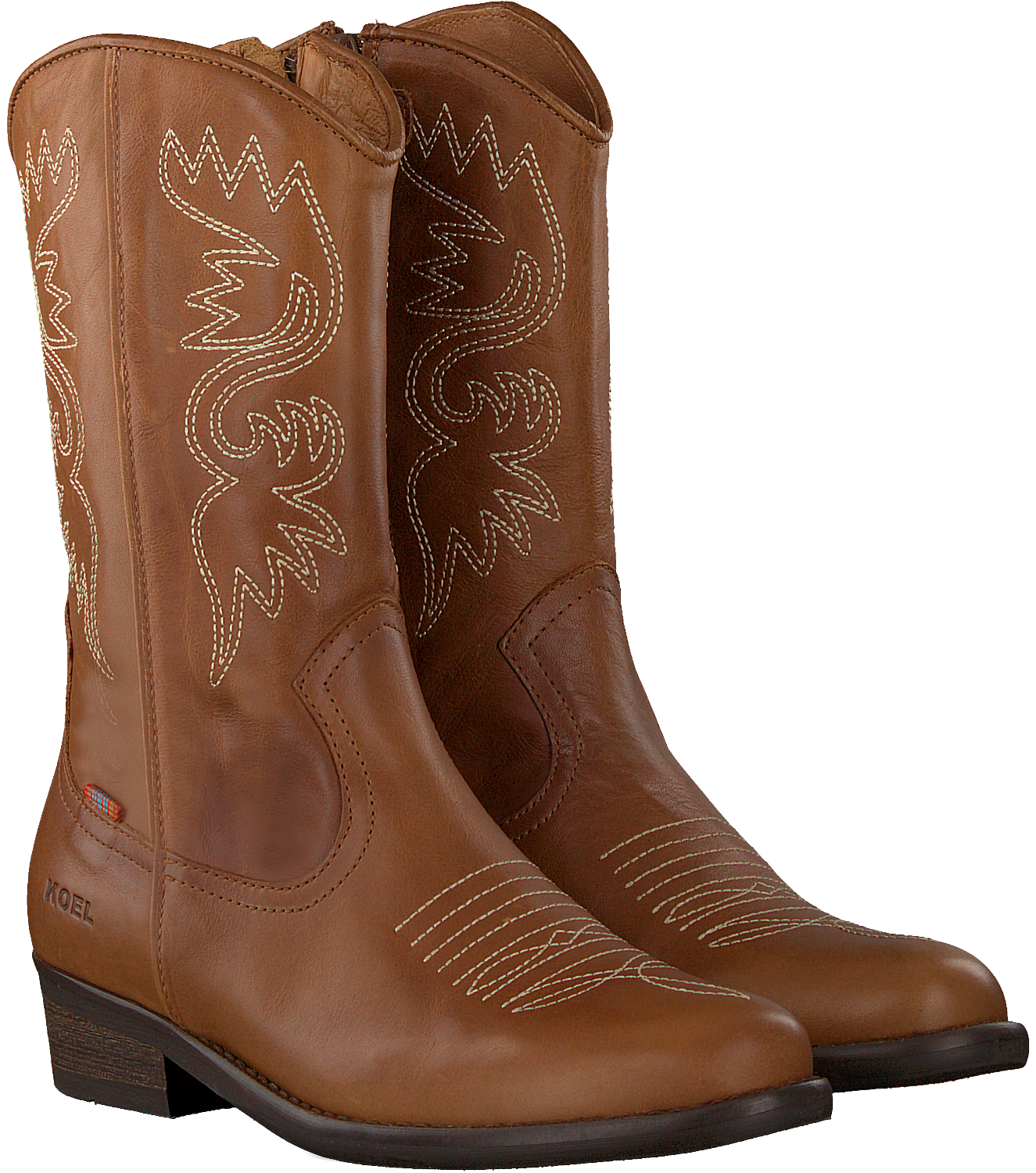 Cognac KOEL4KIDS Hoge laarzen KO874 | Omoda Cognac KOEL4KIDS Hoge laarzen KO874 | Omoda