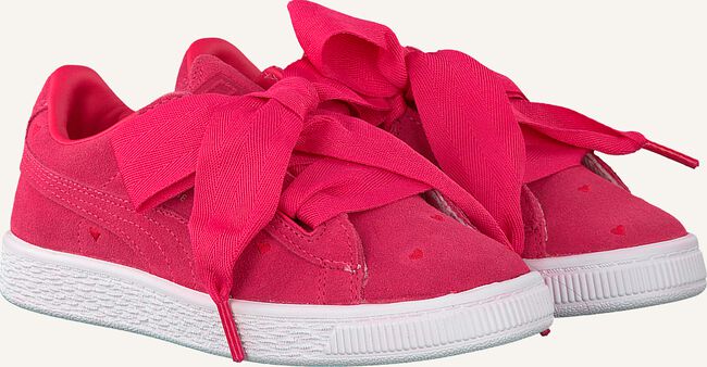 Roze PUMA Lage sneakers SUEDE HEART VALENTINE IN Roze PUMA Lage sneakers SUEDE HEART VALENTINE IN - large