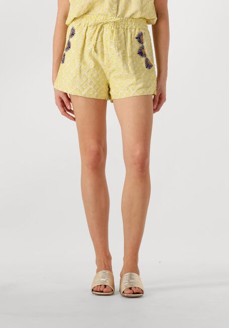 Butter yellow WILD Korte broek CLARA - large