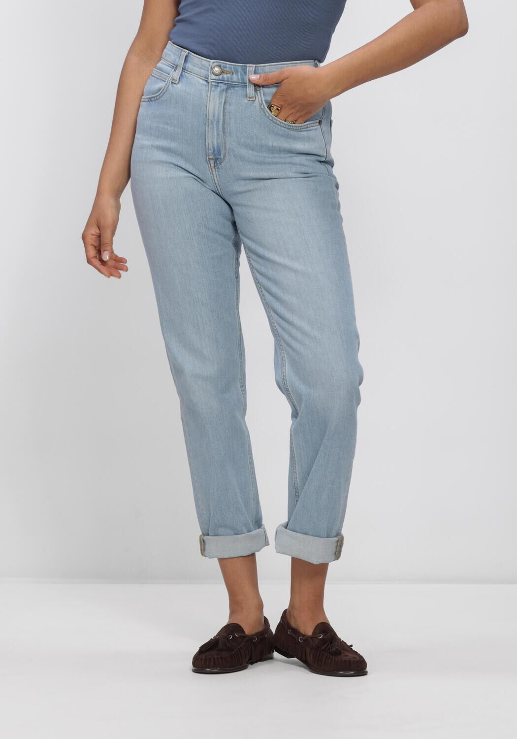 Blauwe LEE Jeans CAROL 112376631 - large