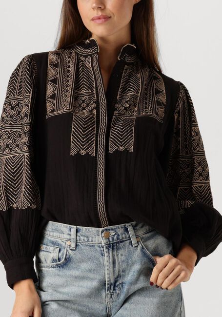 Zwarte ANTIK BATIK Blouses SVETLANA BLOUSE - large