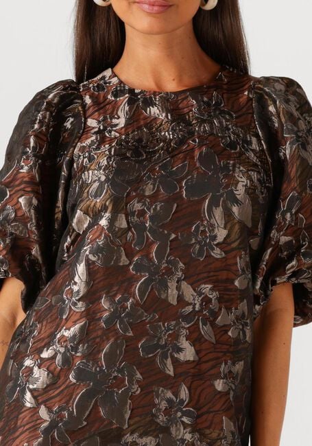 Bronskleurig NOTRE-V Mini jurk NV-GISELDA - large