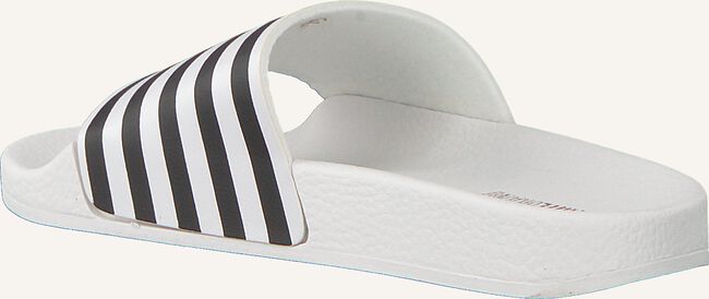 Witte THE WHITE BRAND Badslippers STAR WHITE STRIPES Witte THE WHITE BRAND Badslippers STAR WHITE STRIPES - large