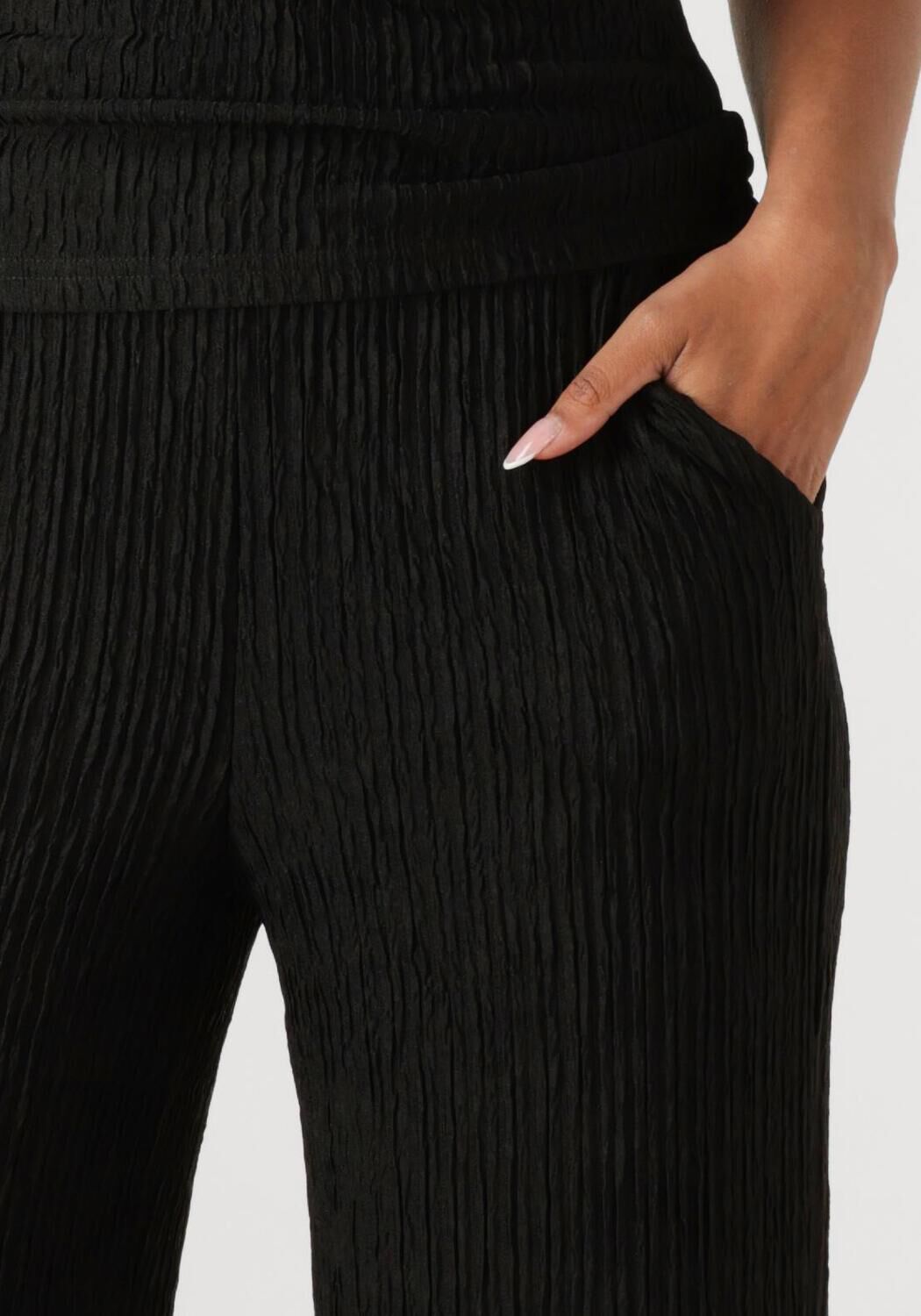 AAIKO Dames Broeken Ramona Structure Pes 564 Zwart
