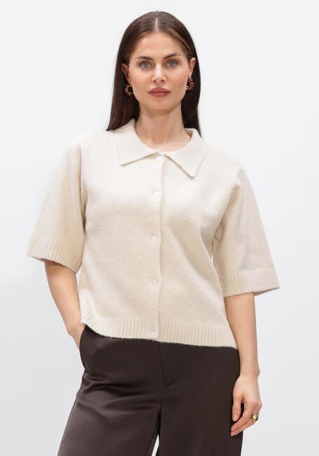 Creme NEO NOIR Blouses CUNNA KNIT BLOUSE - large