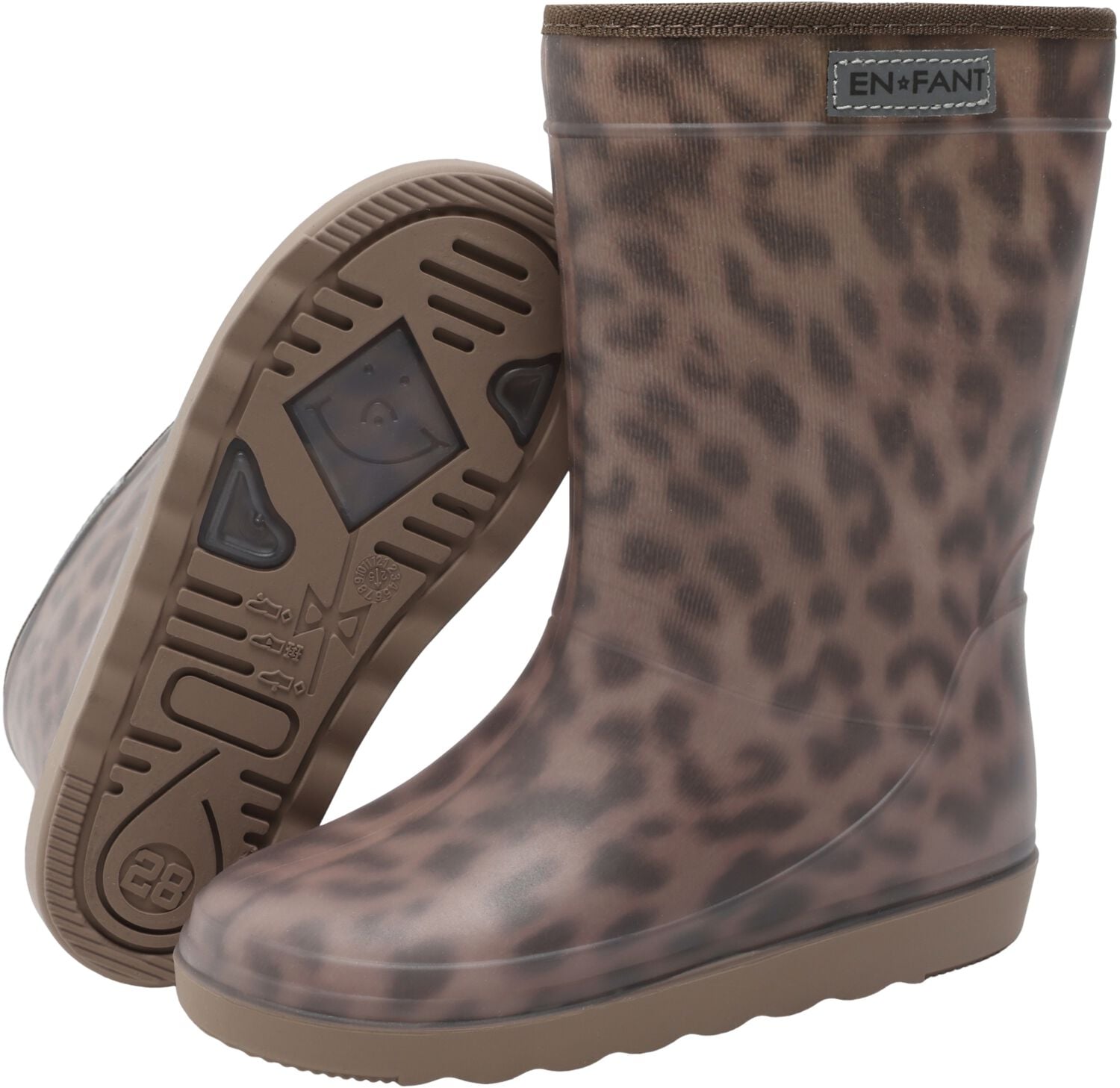 ENFANT Bruine Laarzen Thermo Boots Print