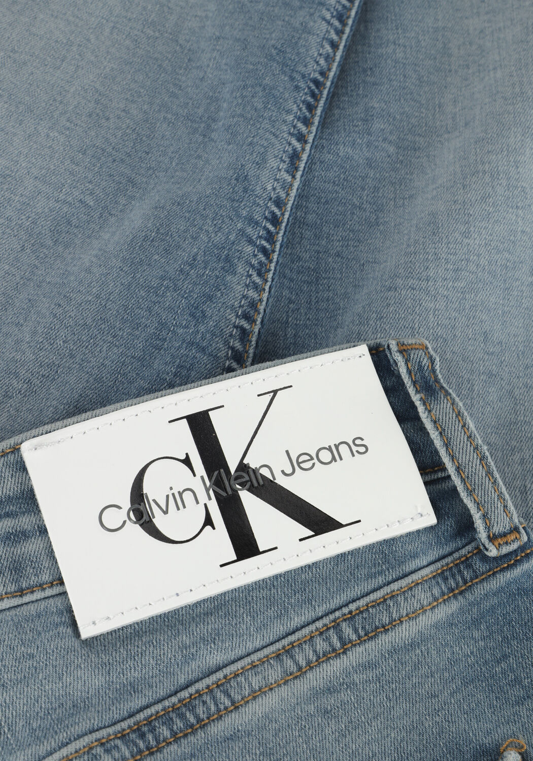 Lichtblauwe CALVIN KLEIN Skinny jeans SKINNY - large