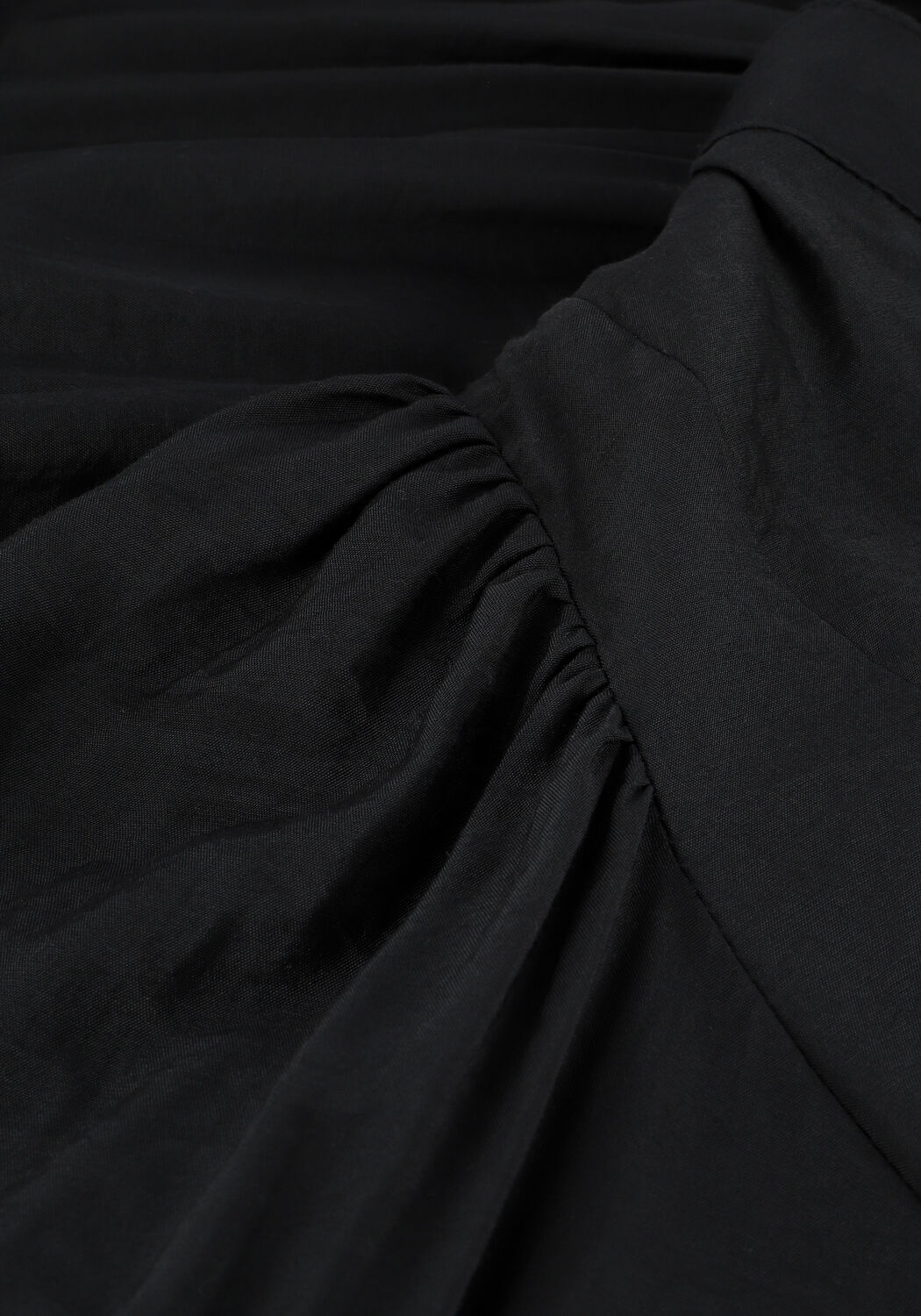 Zwarte CO'COUTURE Midi jurk CALLUM VOLUME DRESS - large