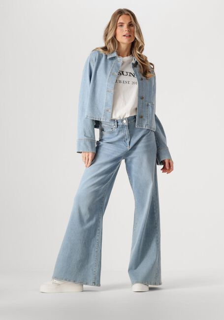 Blauwe NUKUS Wide jeans RUBY PANTS - large