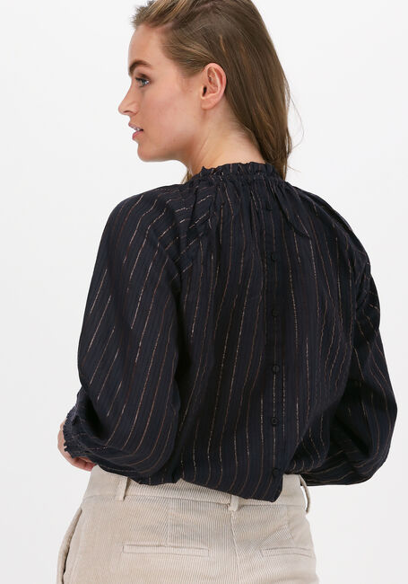 Donkerblauwe BY-BAR Blouses GABY SPARKLE BLOUSE - large