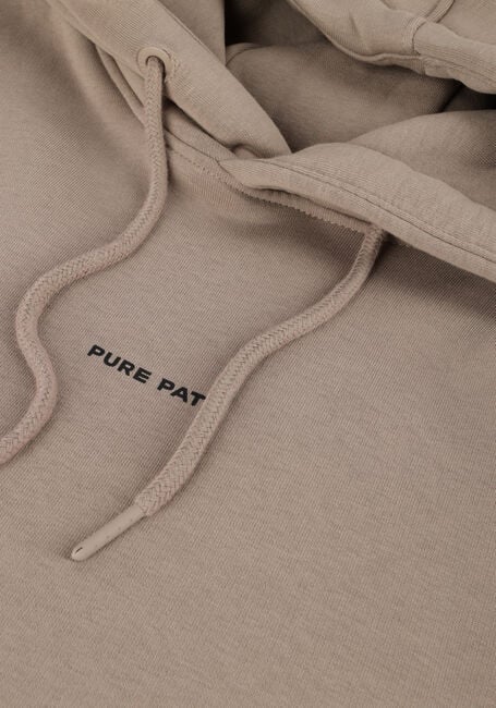 Taupe PURE PATH Sweater ESSENTIAL LOGO HOODIE Taupe PURE PATH Sweater ESSENTIAL LOGO HOODIE - large