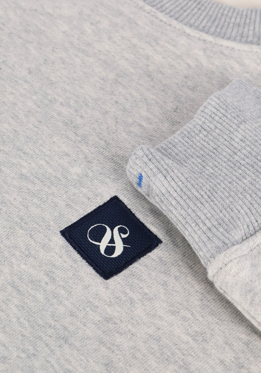 Lichtgrijze SCOTCH & SODA Trui FELPA CREWNECK SWEATSHIRT - large