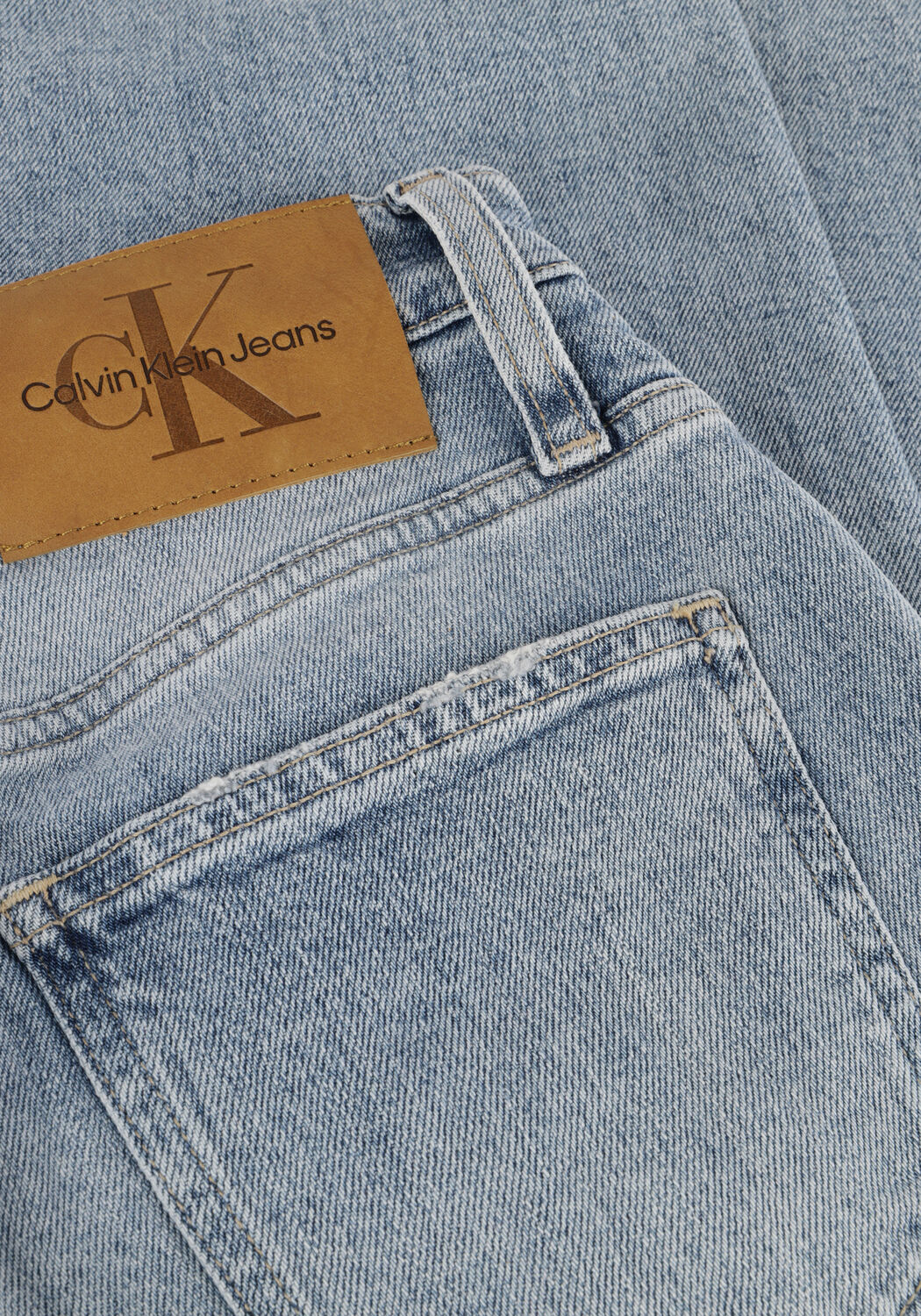 Blauwe CALVIN KLEIN Mom jeans MOM JEAN - large