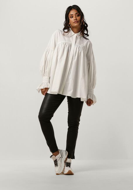 Witte Y.A.S. Blouses YASDRE LS SHIRT - large