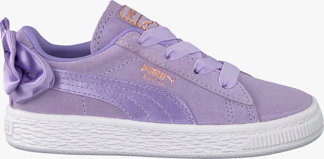 Paarse PUMA Lage sneakers SUEDE BOW AC PS/INF - large