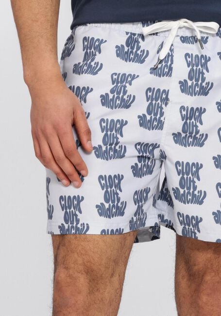 Blauwe RESTER&Ouml;DS Zwembroeken WILLY SWIM SHORTS - large