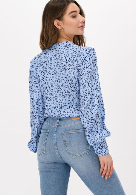 Blauwe Y.A.S. Blouses YASCLORA LS SHIRT - large