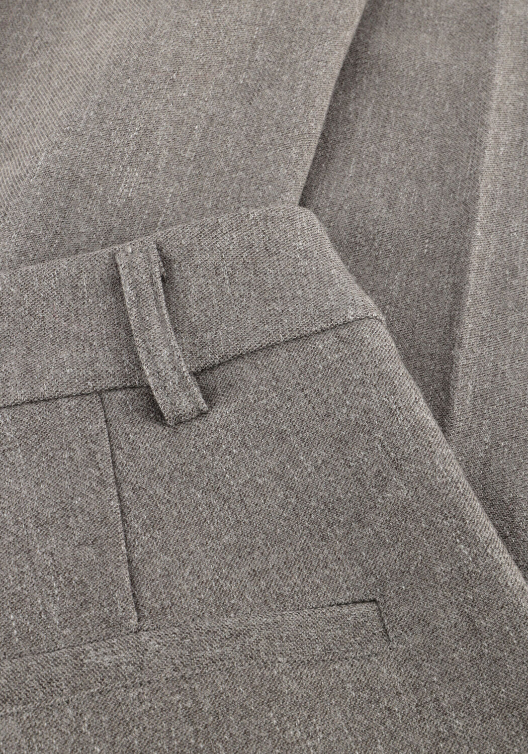 Grijze NOTRE-V Wijde broek NV-GISELLE - large