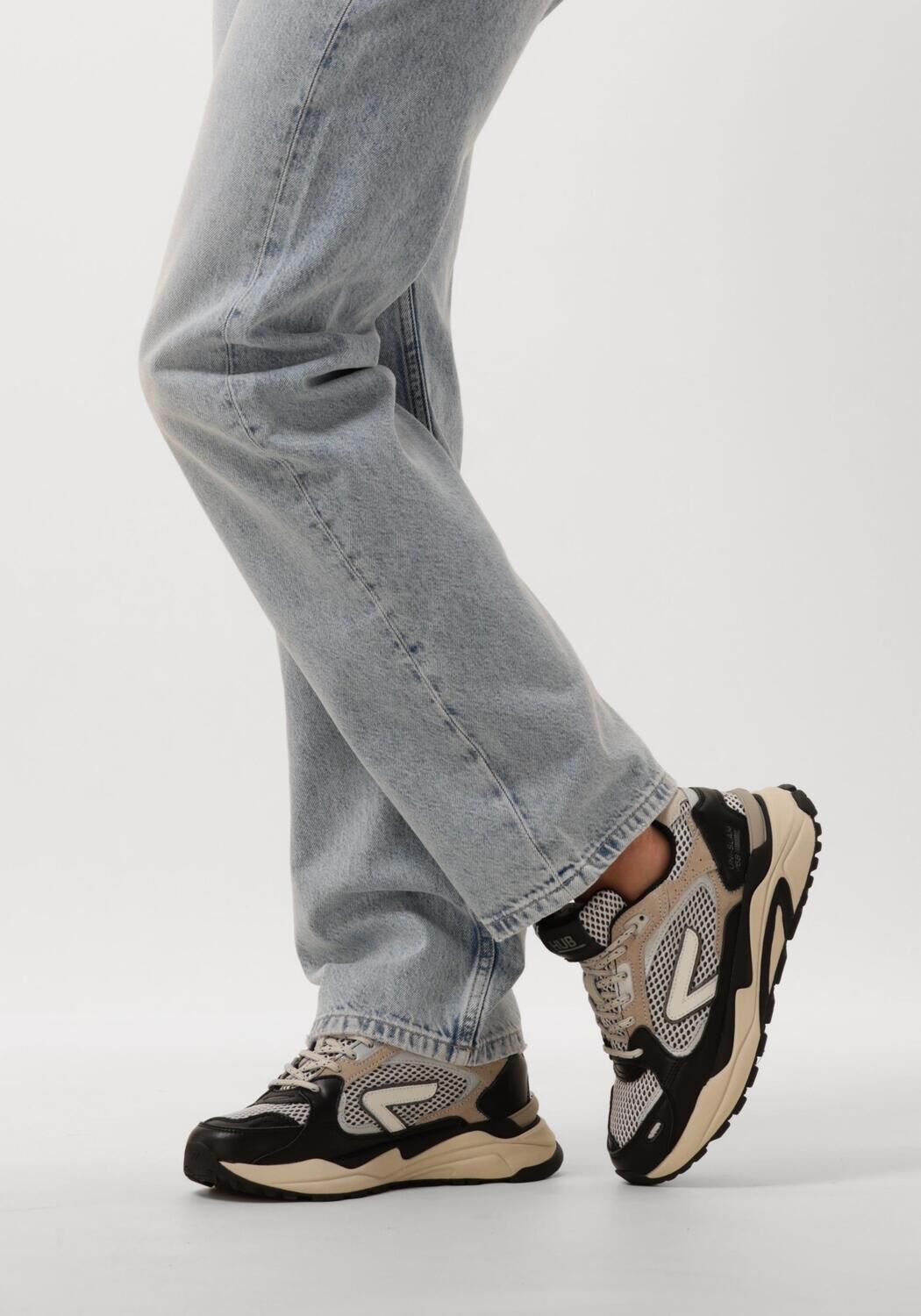 Beige HUB Lage sneakers SLAM-W - large