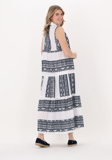 Witte GREEK ARCHAIC KORI Maxi jurk LONG SLEEVELESS DRESS - large