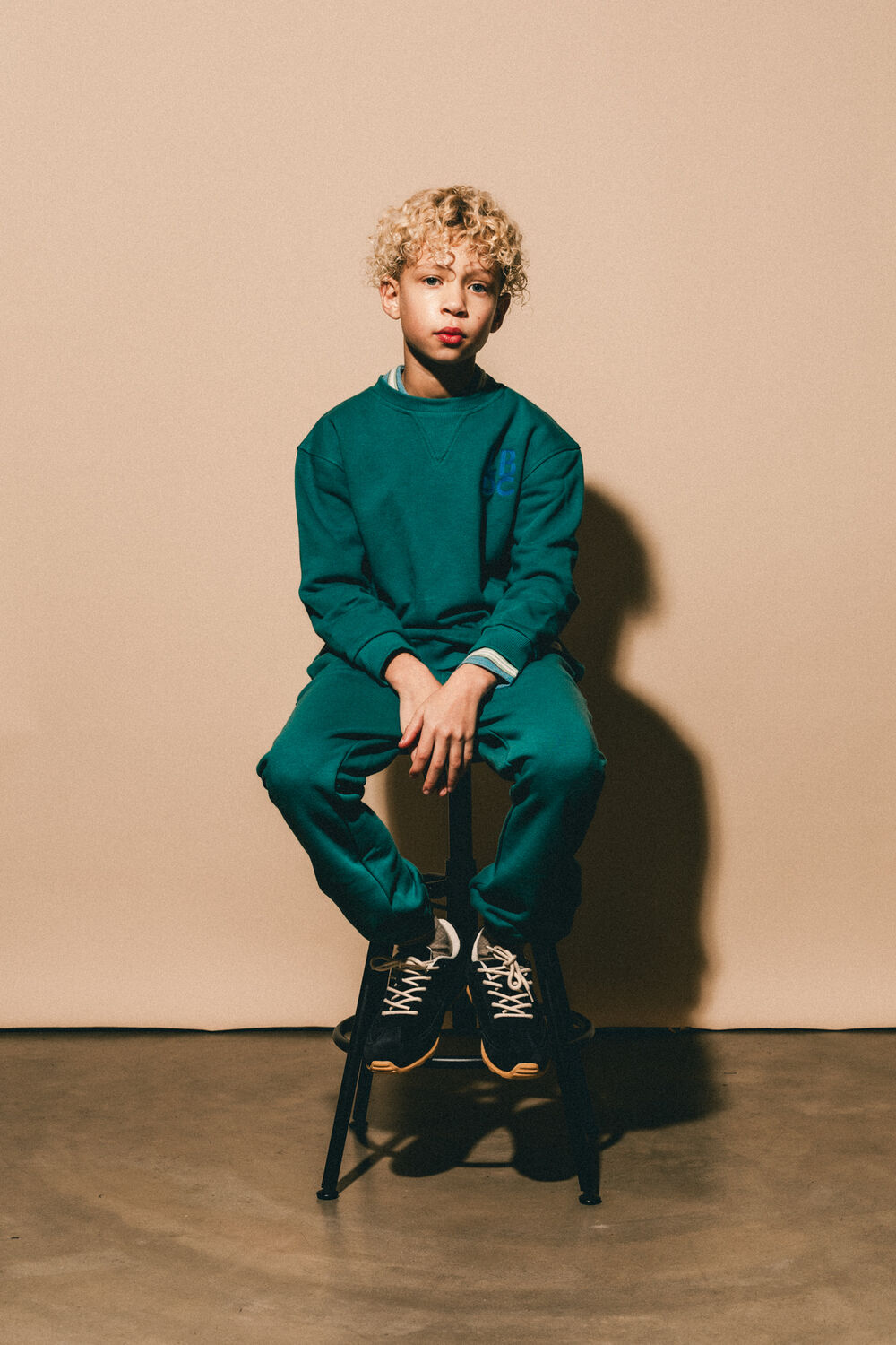 Donkergroene Labo de Colores Sweater TOKIO - large