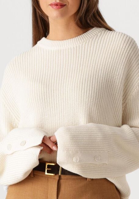 Creme MODSTRÖM Trui ROSEMD O-NECK - large