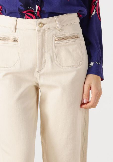 Ecru MOS MOSH Straight leg jeans MMCOLETTE CLAY JEANS - large
