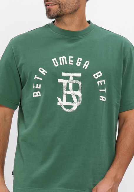 Groene BUTCHER OF BLUE T-shirt ARMY LOOSE LOGO TEE - large