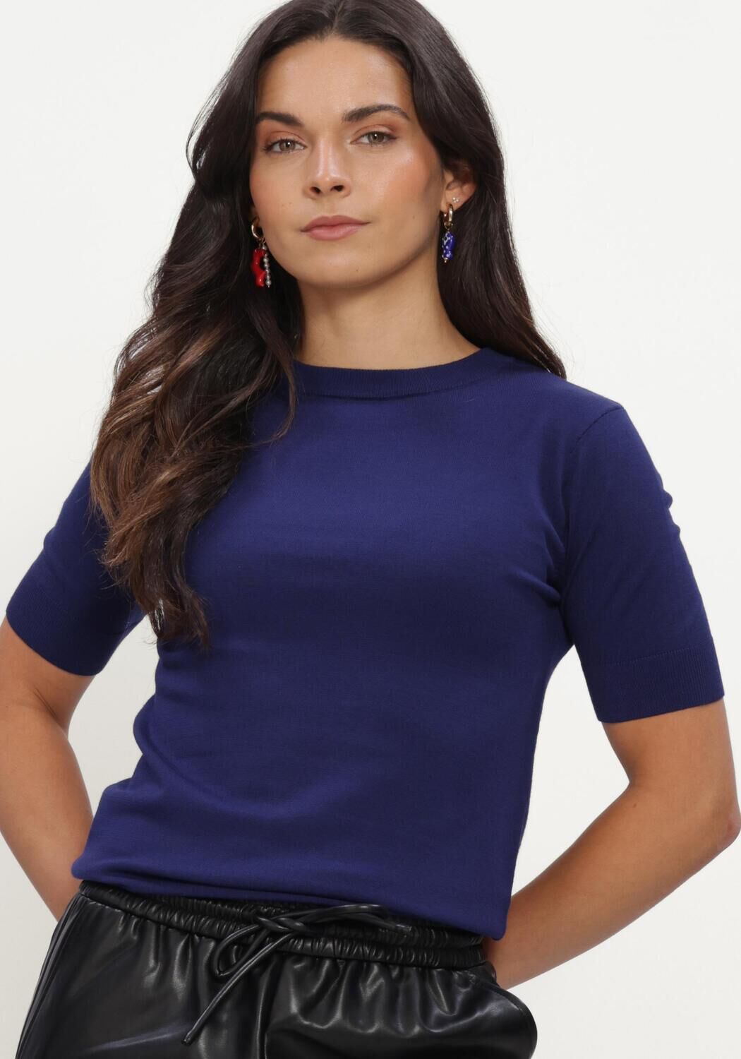 Blauwe SILVIAN HEACH Top SWEATER KUPPAI - large