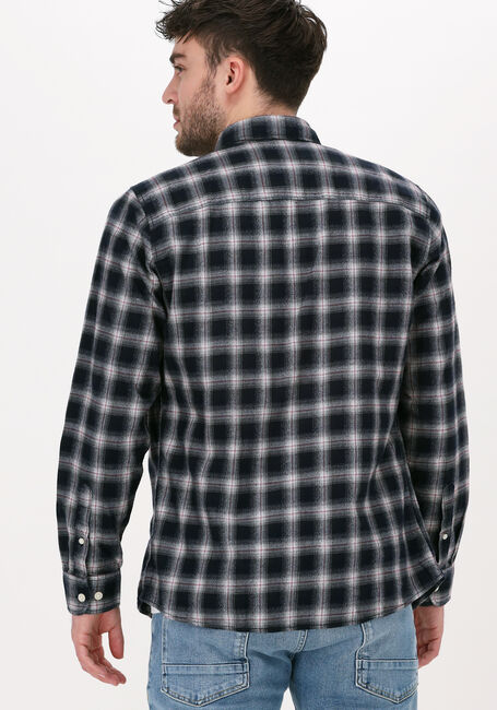 Donkerblauwe SELECTED HOMME Casual overhemd SLHSLIMARDEE SHIRT LS CHECK M - large