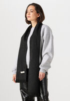 Zwarte ALPACA LOCA Sjaal SLIM SCARF - medium