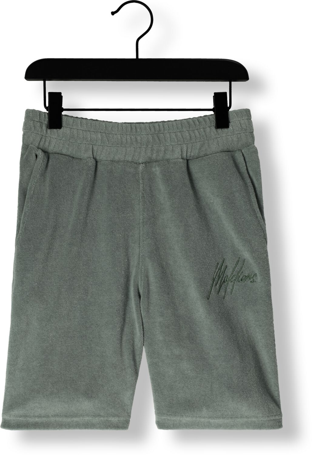 MALELIONS Jongens Broeken Towelling Shorts Groen