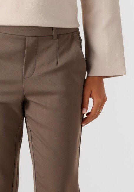 Taupe OBJECT Pantalon OBJLISA SLIM PANT - large