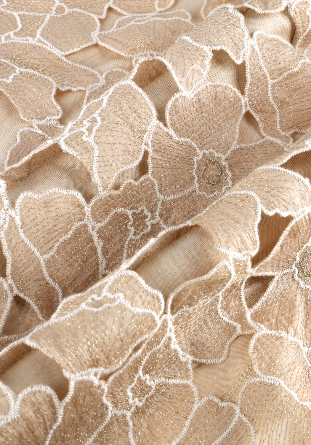 Gouden NUKUS Top OCTAVIA TOP FLOWER - large