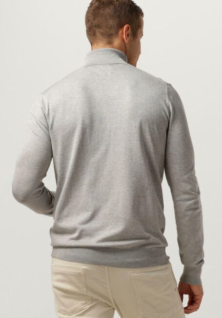 Grijze SCOTCH & SODA Coltrui REGULAR FIT ESSENTIALS TURTLE IN ECO VERO - large
