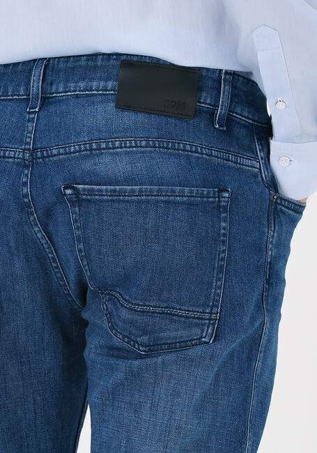 Blauwe BOSS BLACK Slim fit jeans DELAWARE3 10215872 01 - large