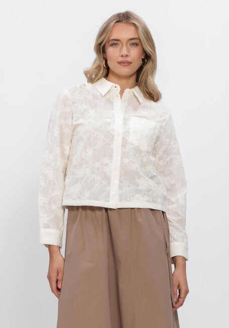 Witte MSCH COPENHAGEN Blouses MSCHSYLVIA SHIRT EMB - large
