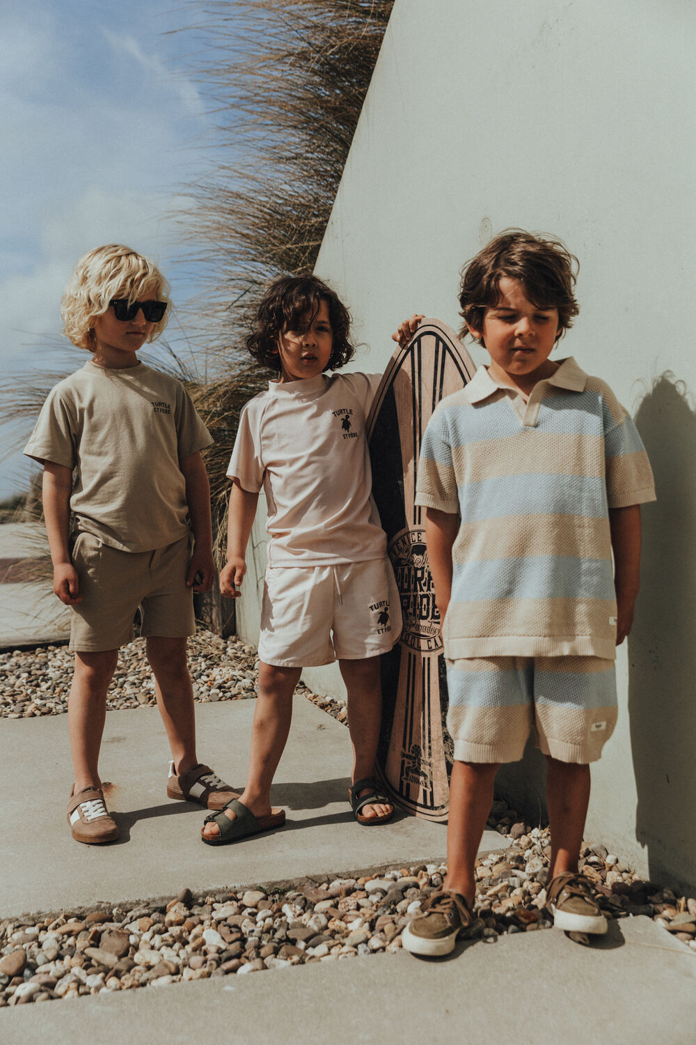 Beige BAJE STUDIO Zwembroeken MELLO - large