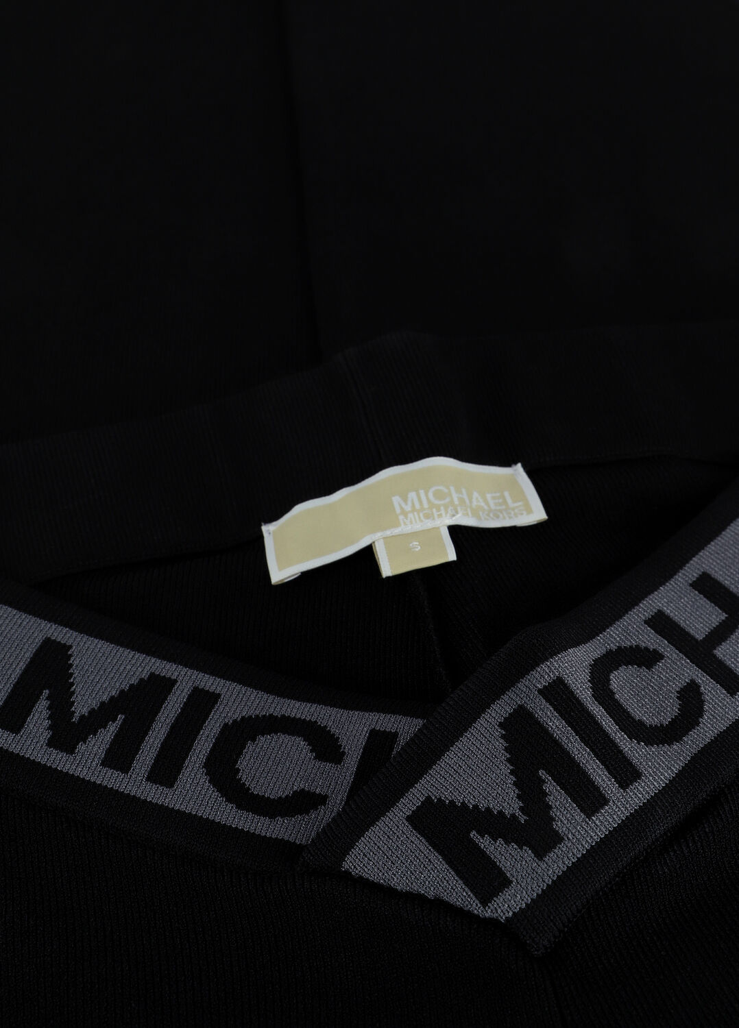 Zwarte MICHAEL KORS Legging ECO MK TAPE LEGGING - large