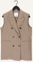 Taupe CO'COUTURE Gilet TAME OVERSIZED VEST Taupe CO'COUTURE Gilet TAME OVERSIZED VEST - medium