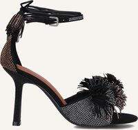 Zwarte KURT GEIGER LONDON Sandalen met hak POM POM ANKLE TIE - medium