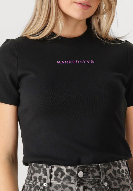 Zwarte HARPER & YVE T-shirt CAMMY-SS - large