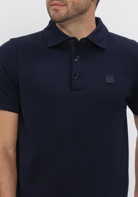 Donkerblauwe BUTCHER OF BLUE Polo CLIFDEN CO POLO SS - large
